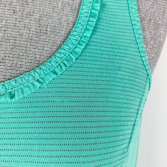 Lululemon Ruffle Detail Tank Turquoise - Picture 3 of 8